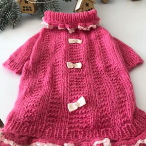 Dog jumper ,Dog Coats, Dog Lover Gift, Pet  Dog Sweater, Knitted Dog jersey, Dog clothes, Puppy jumpers,gift for cat dog