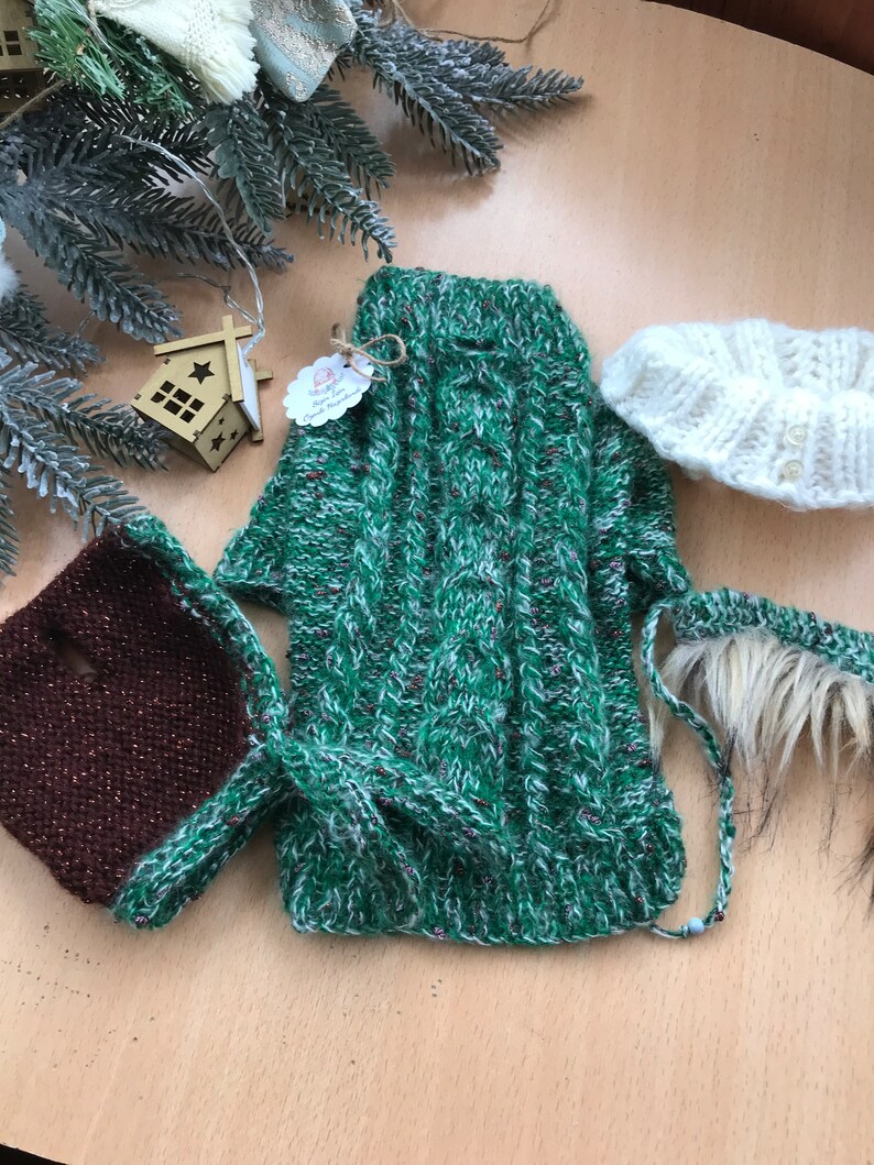 Set For Dog Or Cat dog Jumper Coats Dog Lover Gift Knitted Dog Jersey set-for-dog-or-cat-dog-jumper-coats-dog-lover-gift-knitted-dog-jersey