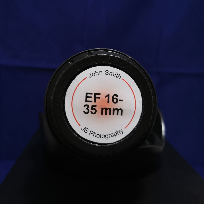Camera Lens Cap Labels Etsy