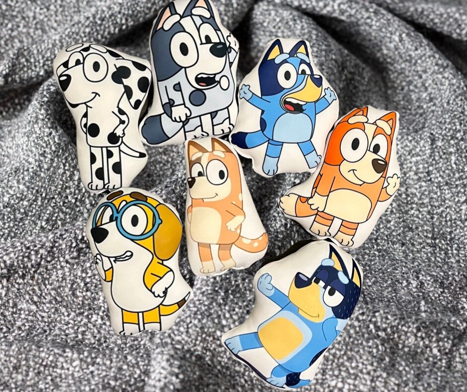 stuffed animal bluey