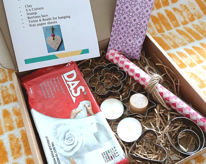 Clay Craft Box Kit DIY Night in Gift Box - Etsy