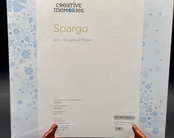 Creative Memories 12x12  Spargo Refill Pages in Original Package