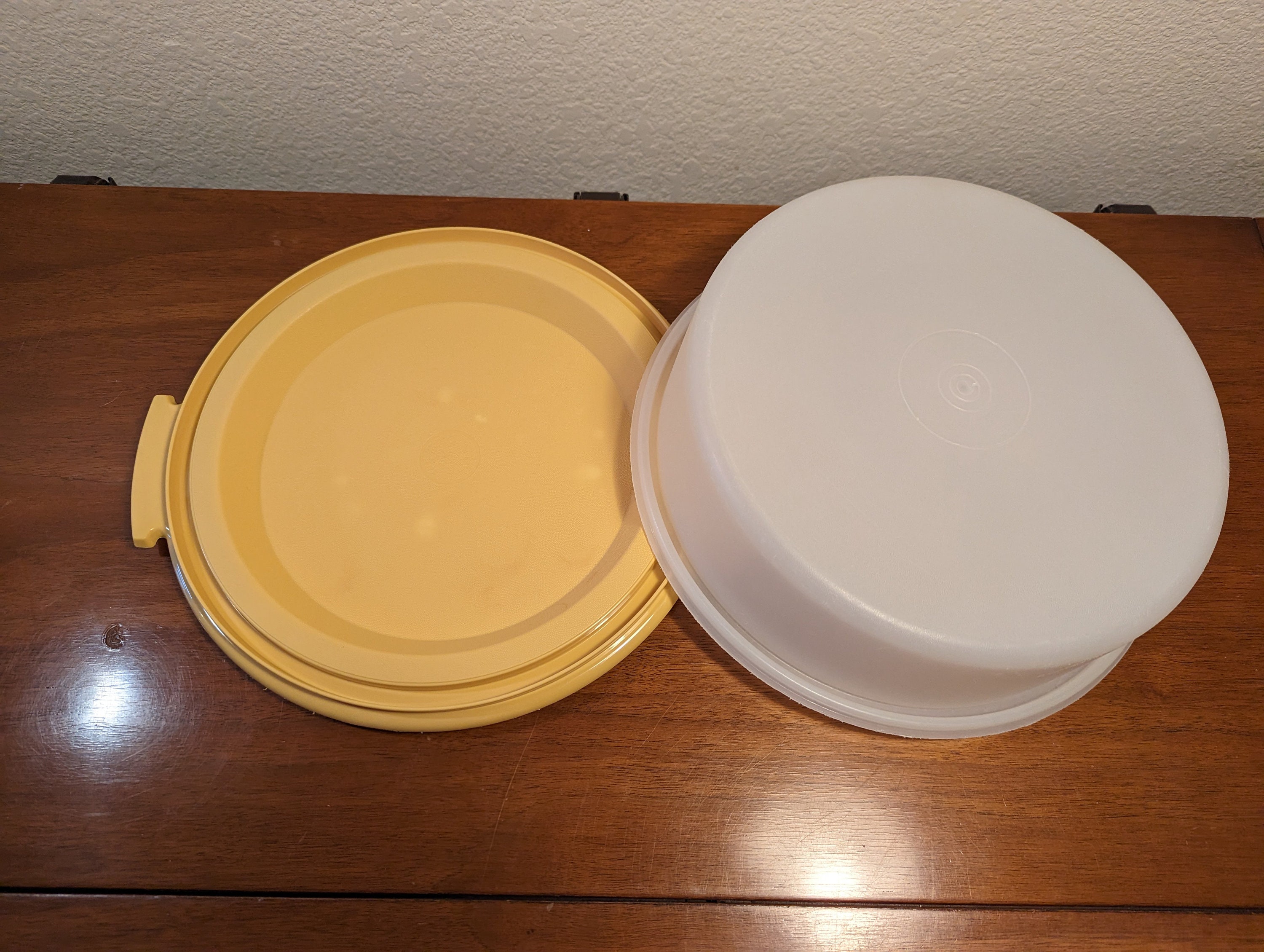 Choice of Vintage Tupperware Cake Carriers With Handles Etsy