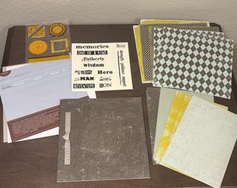 Creative Memories Paper Album Kit "For Him"