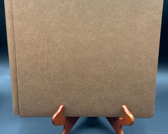 Creative Memories 12x12 Hazelnut Album Cover, 16 Spargo Pages, 16 Page Protectors