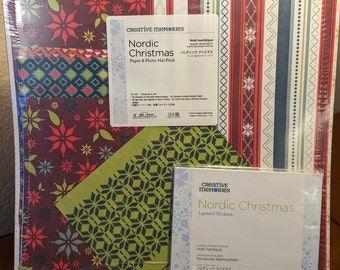 Creative Memories "Nordic Christmas" Combo pack