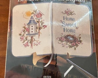 Birdhouse Cross Stitch Kit - "The Best Place on Earth", Made in USA