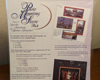 Creative Memories Photo Mounting Sleeve Pack