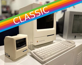 Macintosh Mini Cute 4, 40% Scale Macintosh Case Computer System 3D