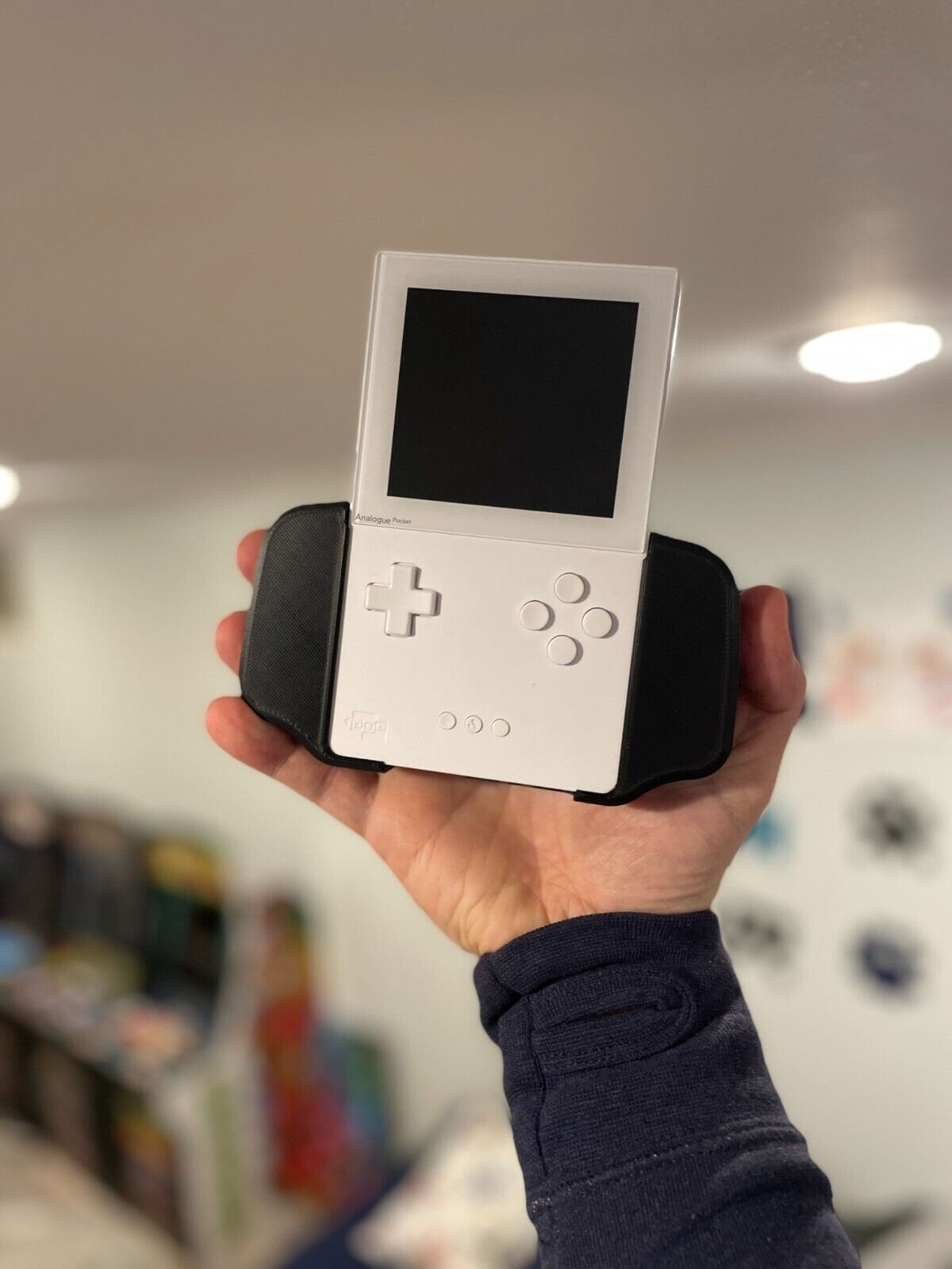 Analogue Pocket Case Advance Grip, Custom Designed, Felt
