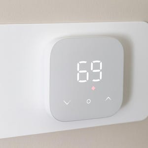 Amazon スマートサーモスタット拡張壁プレートトリムカバー (2021-2023)、2つのサイズオプション