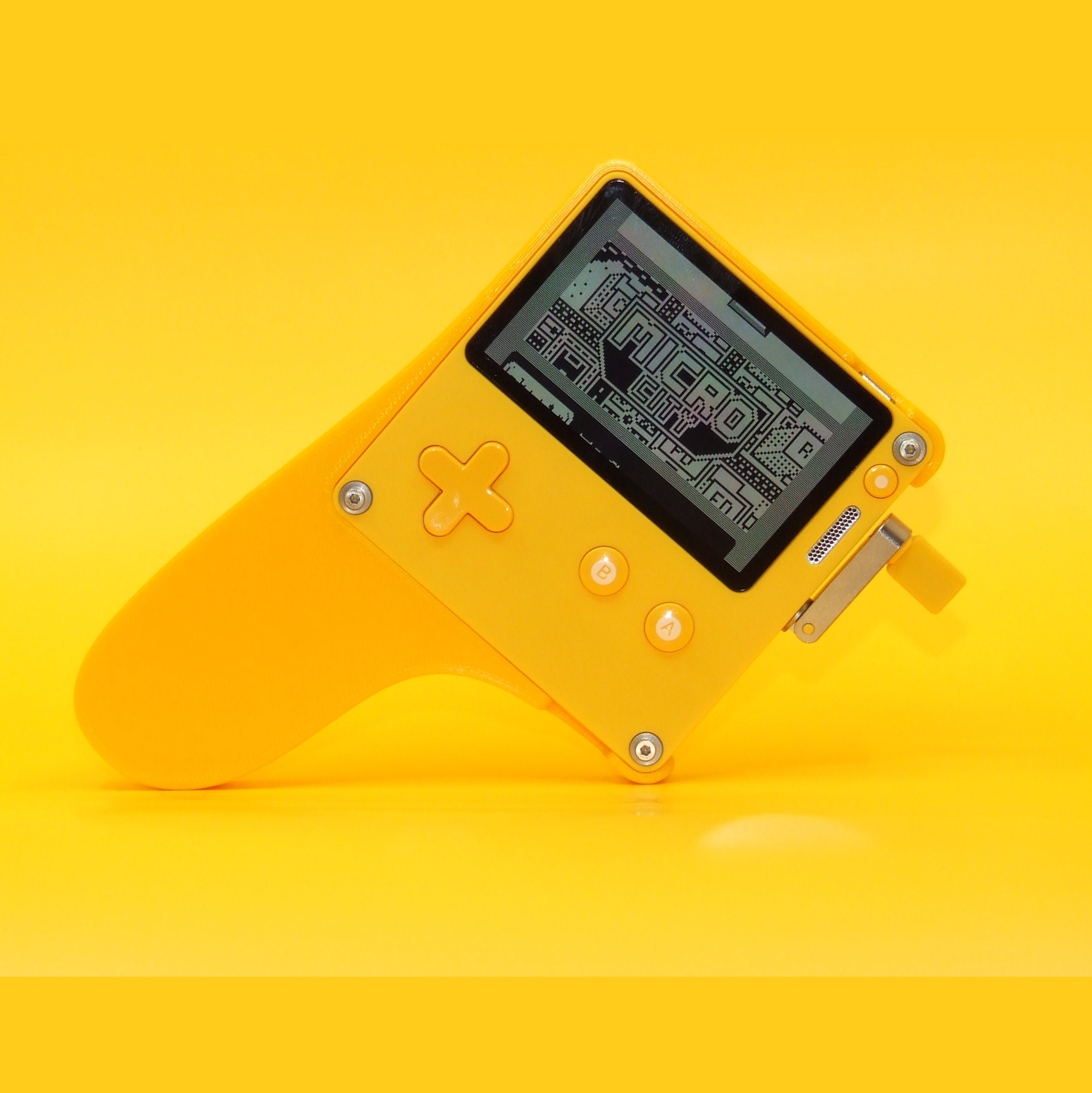 Wingman Grip Case für Playdate, speziell designter ergonomischer Controller  Griff, perfekt passend für das Handheld Game System von Panic - .de
