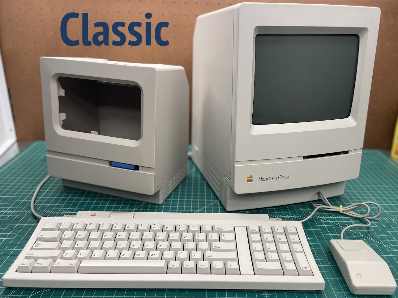 Macintosh Mini SUPER Cute 4, 75% Scale Macintosh Classic 3D Macintosh Mini SUPER Cute 4, 75% Scale Macintosh Classic 3D