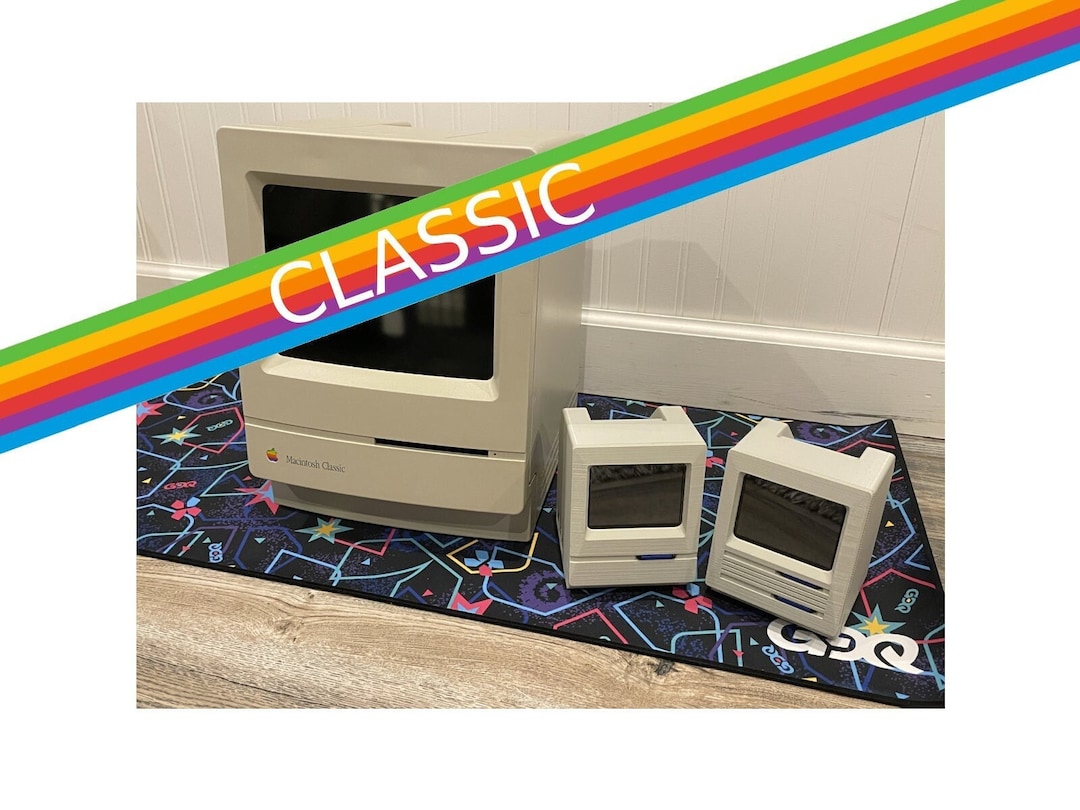 Macintosh Mini Cute 3, 40% Scale Macintosh Classic Computer