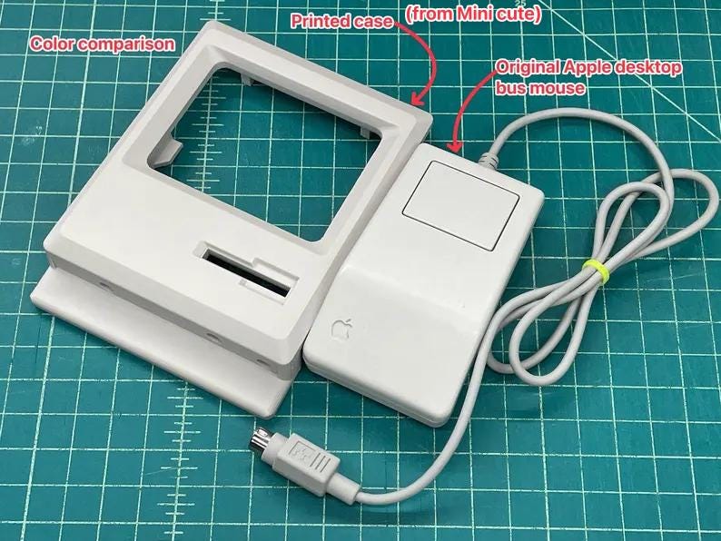 Macintosh Mini Super Cute II, 80% Scale Macintosh Case for