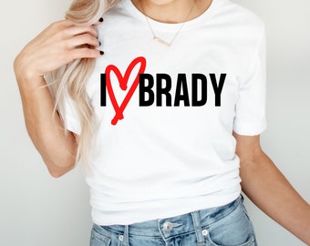 I Love Tom Brady | Etsy