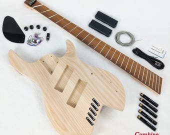 DIY Multiscale Headless 5-String Bass Kit