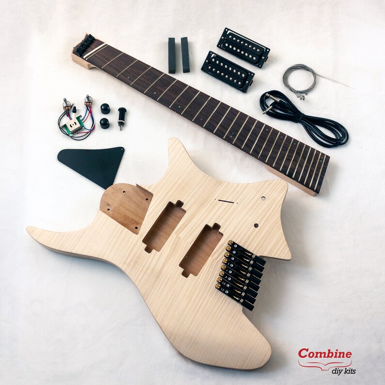 DIY Multiscale 8string Guitar Kit Etsy