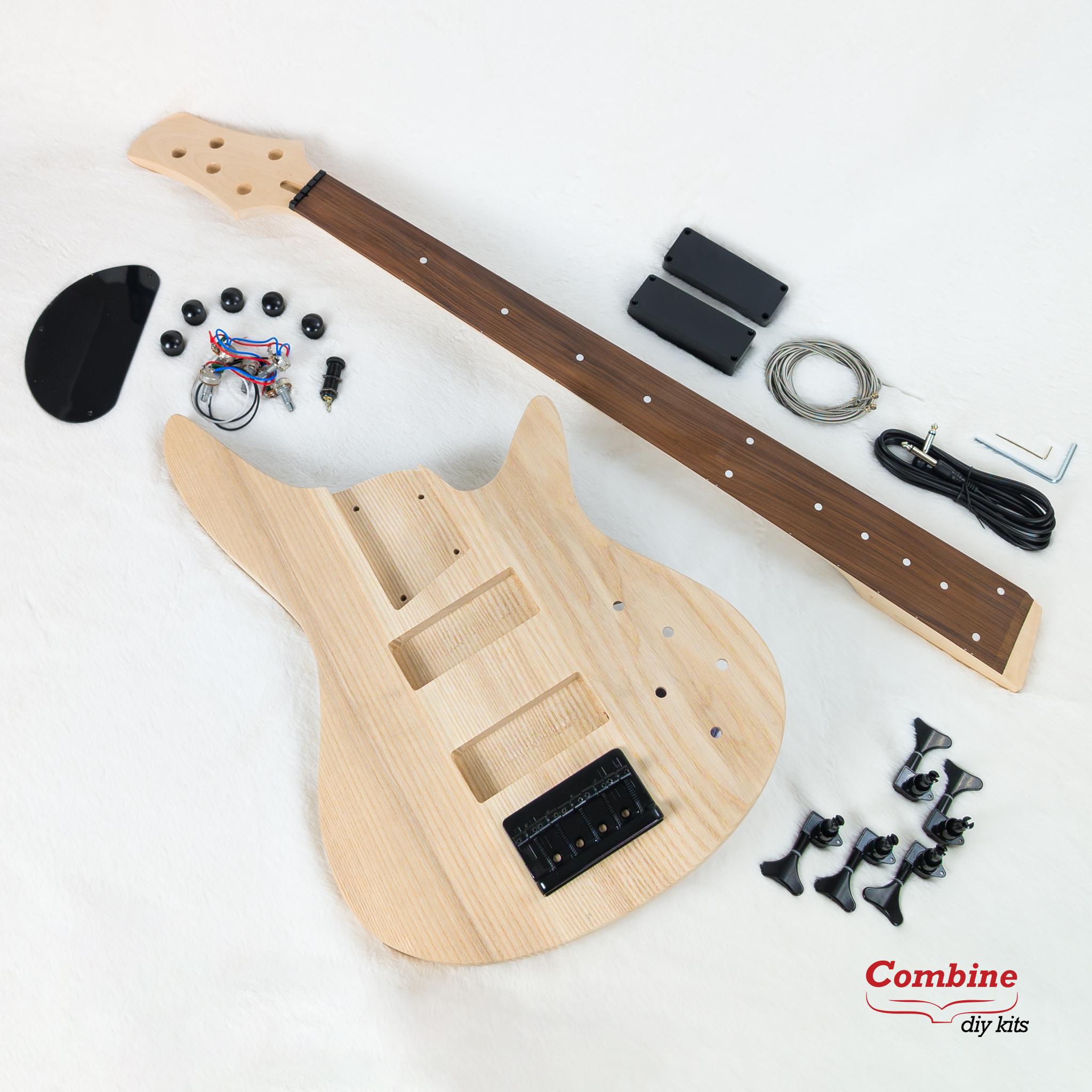 DIY Fretless 5-String Electric Bass Kit