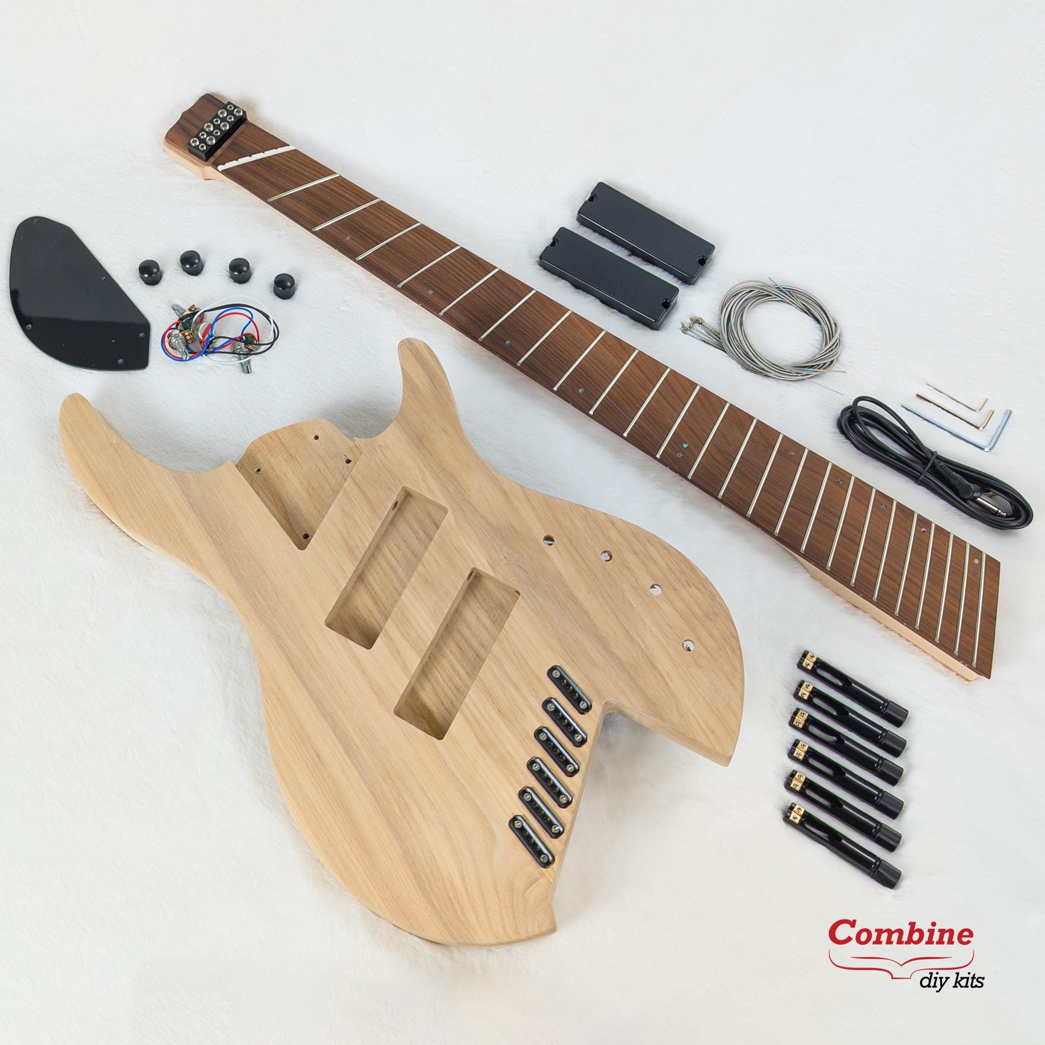 DIY Multiscale Headless 6-String Bass Kit