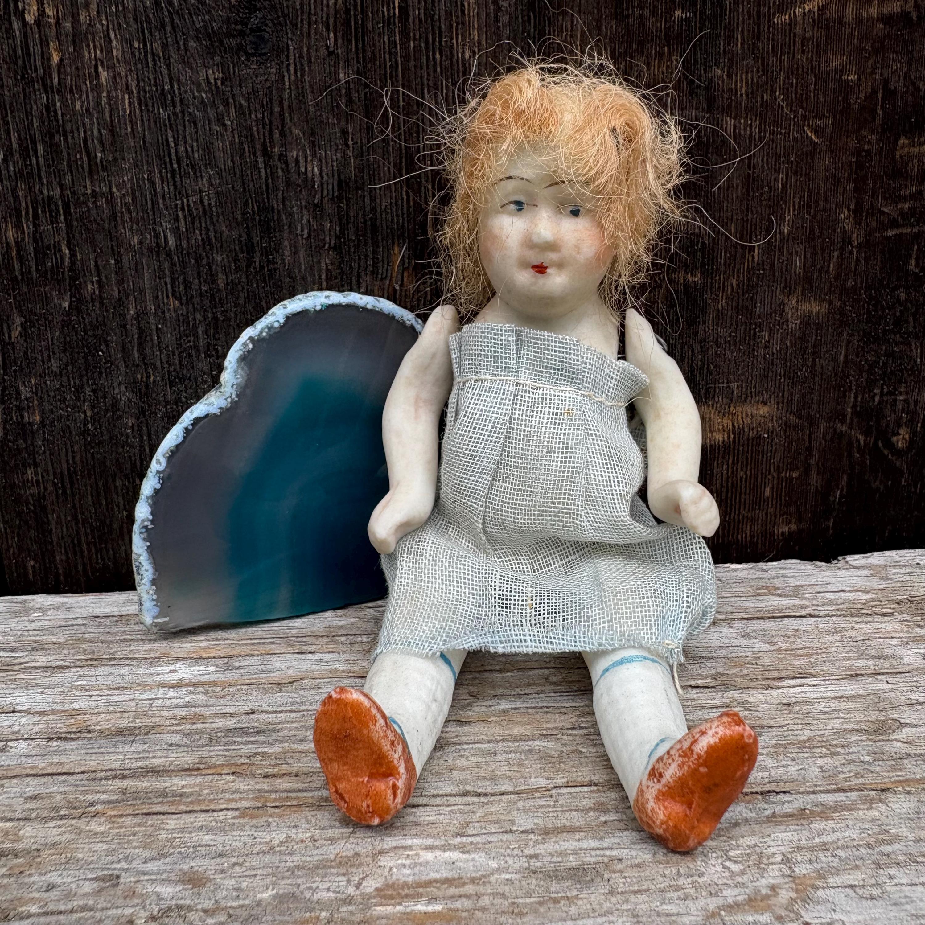Vintage Tiny Bisque Doll Made in Japan - Etsy