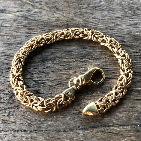 Bracelet - Italy - Byzantine Woven Chain
