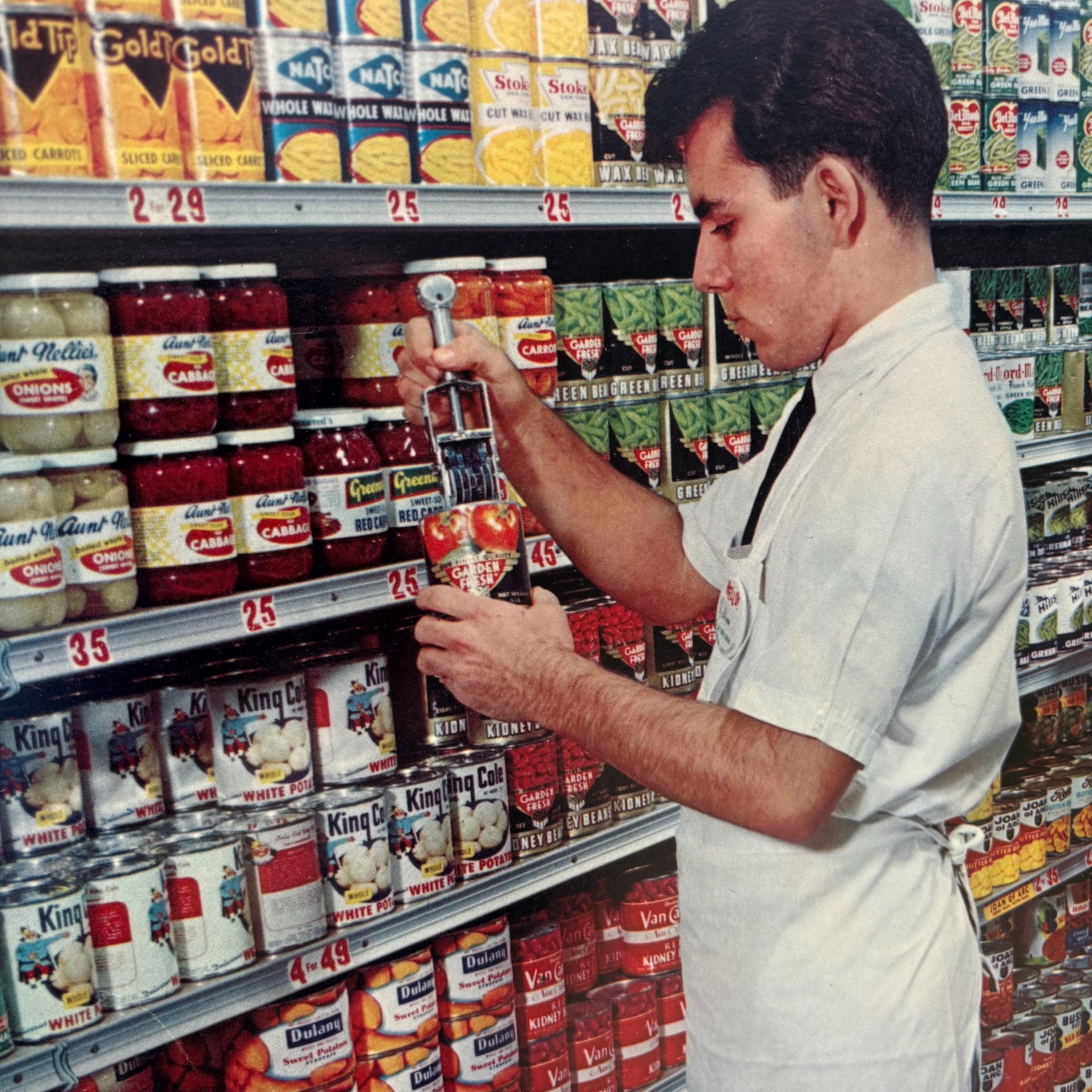ヴィンテージ VICK ストアディスプレイ Vintage Grocery Store Display - Etsy