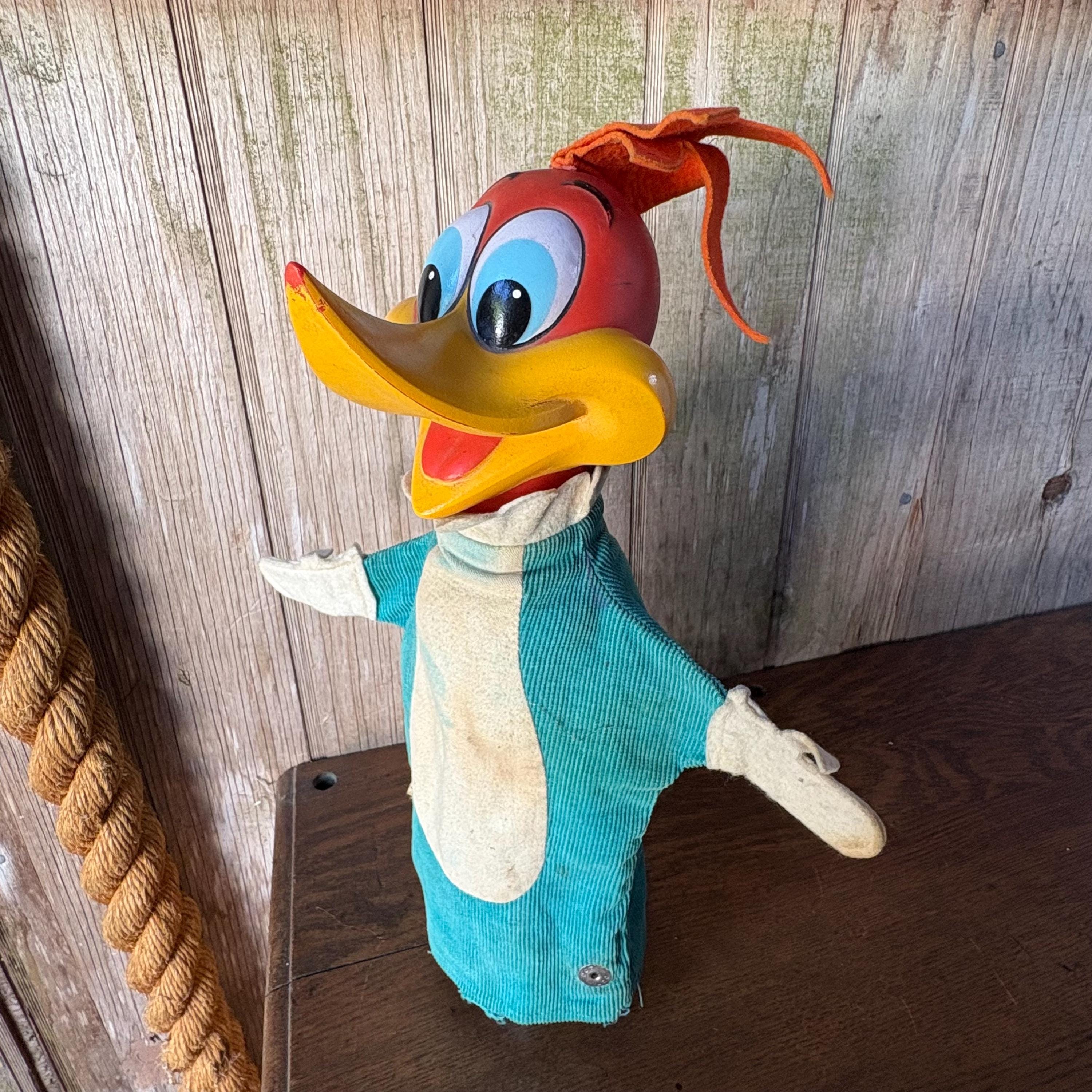 Vintage Woody Woodpecker Hand Puppet by Mattel - 1962 - Etsy