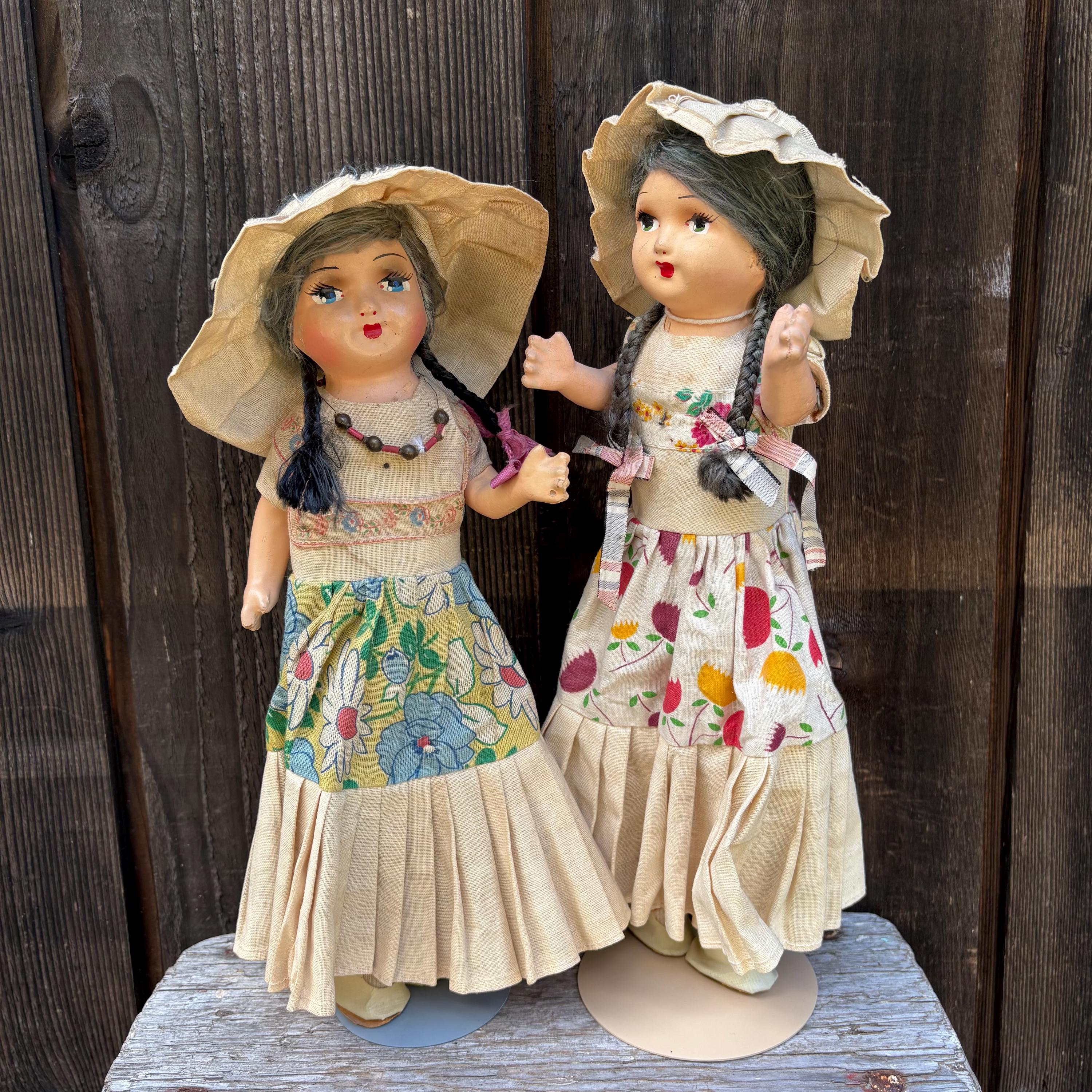 Vintage Souvenir Mexican Dolls - Etsy