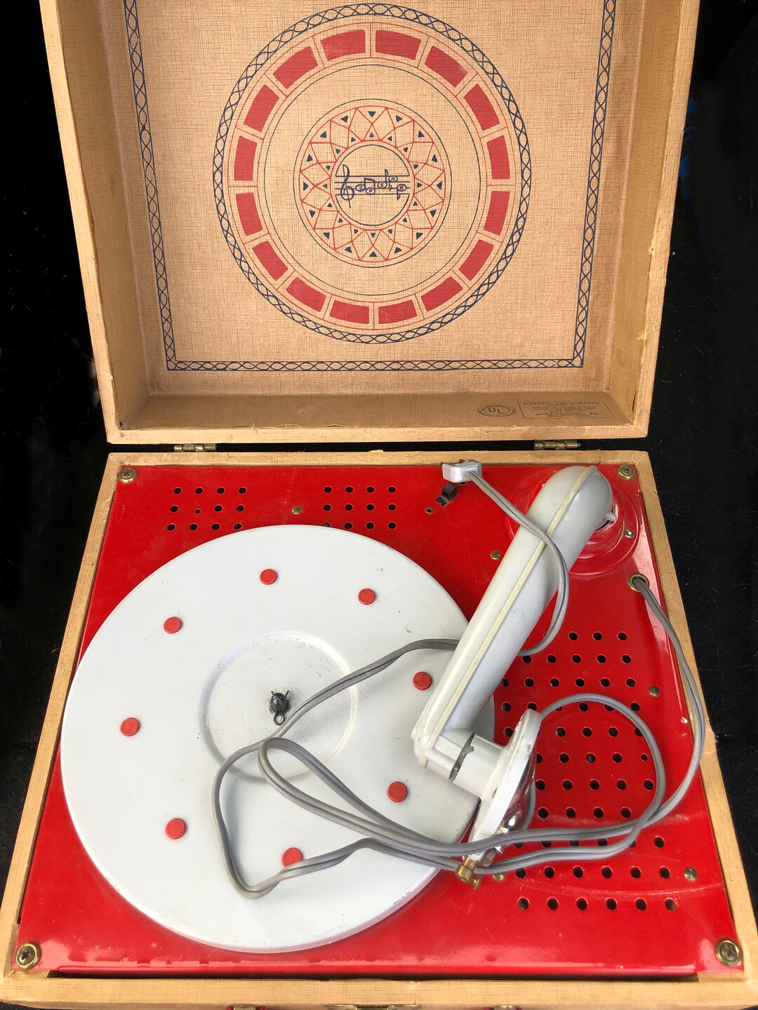 Spear Products Electric Phonograph - 1950's 78/45 Rpm Record Player - Etsy