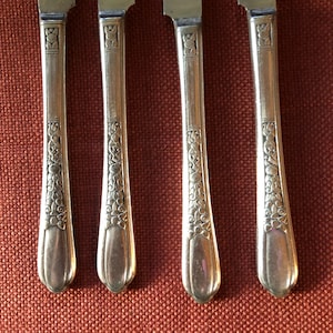 Vintage Butter Knives by Simeon L & George H Rogers Co.