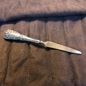 Antique Art Nouveau Sterling Nail File