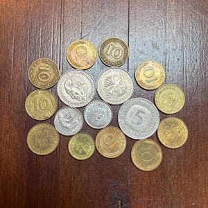 German Coins - Lot of 16 coins from Germany - 1960&#39;s - 1990&#39;s