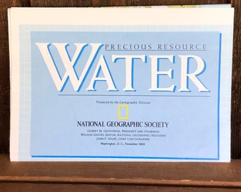 Water - 1993 National Geographic Map