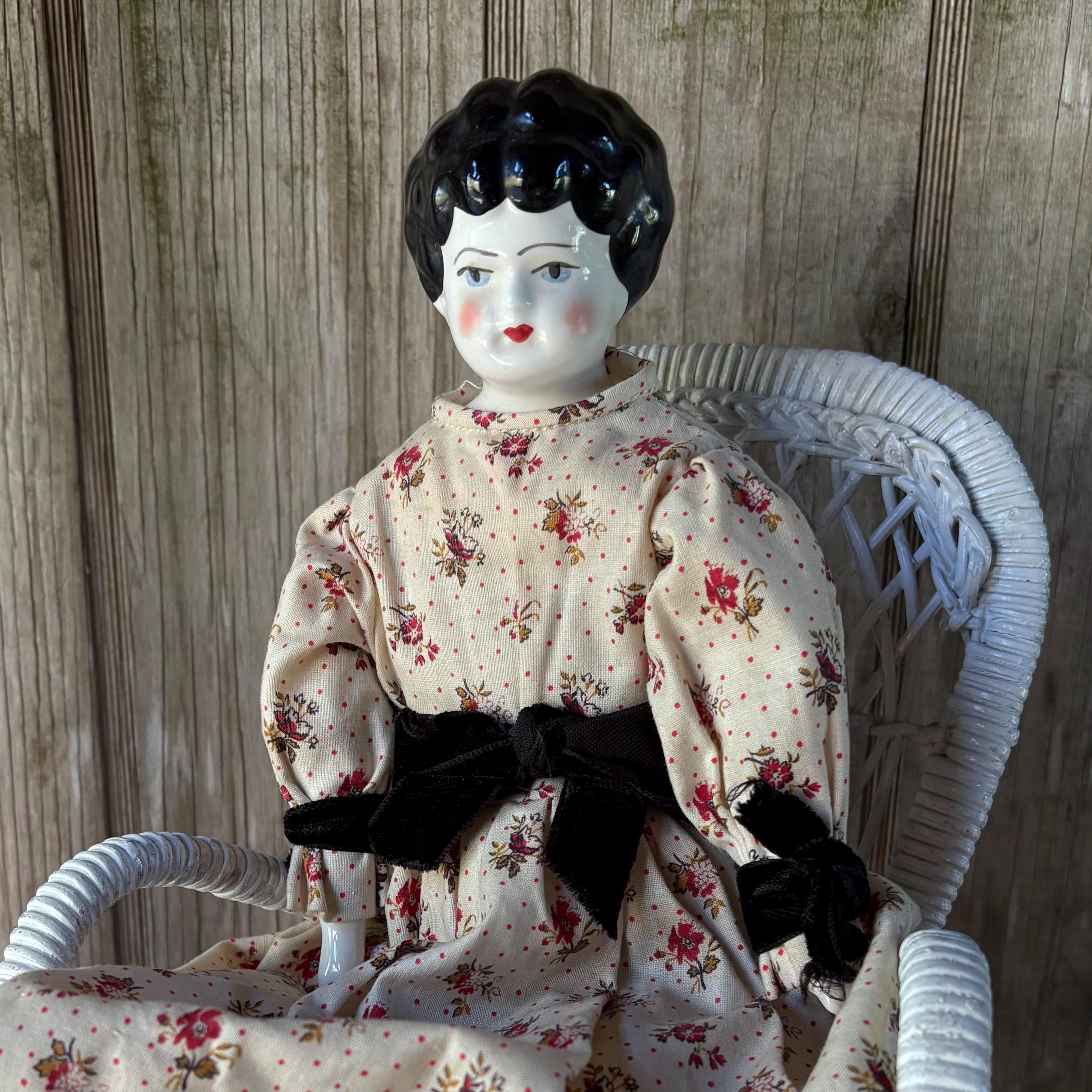 1960s Porcelain Doll - Etsy
