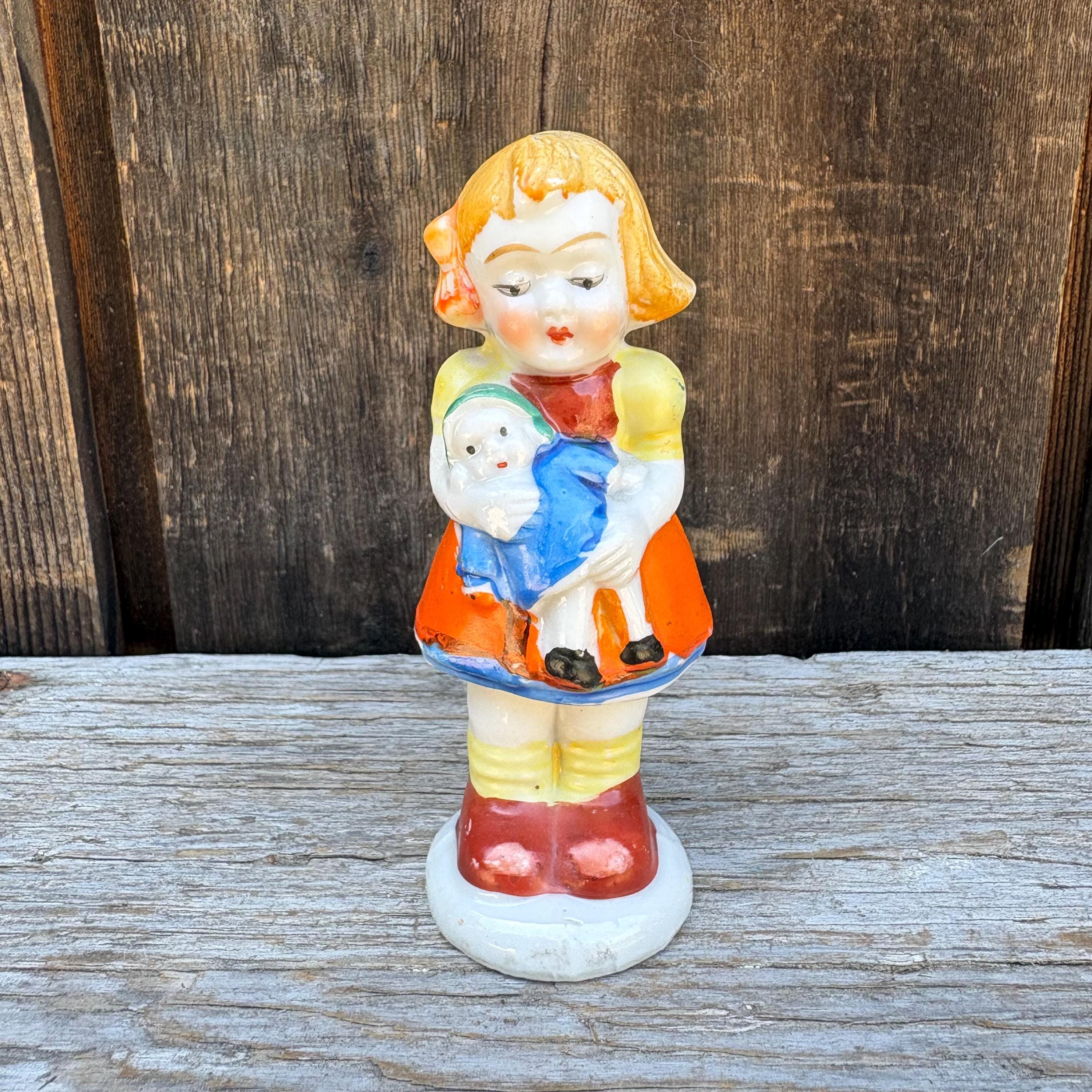 Occupied Japan Figurines Little Girl - Etsy