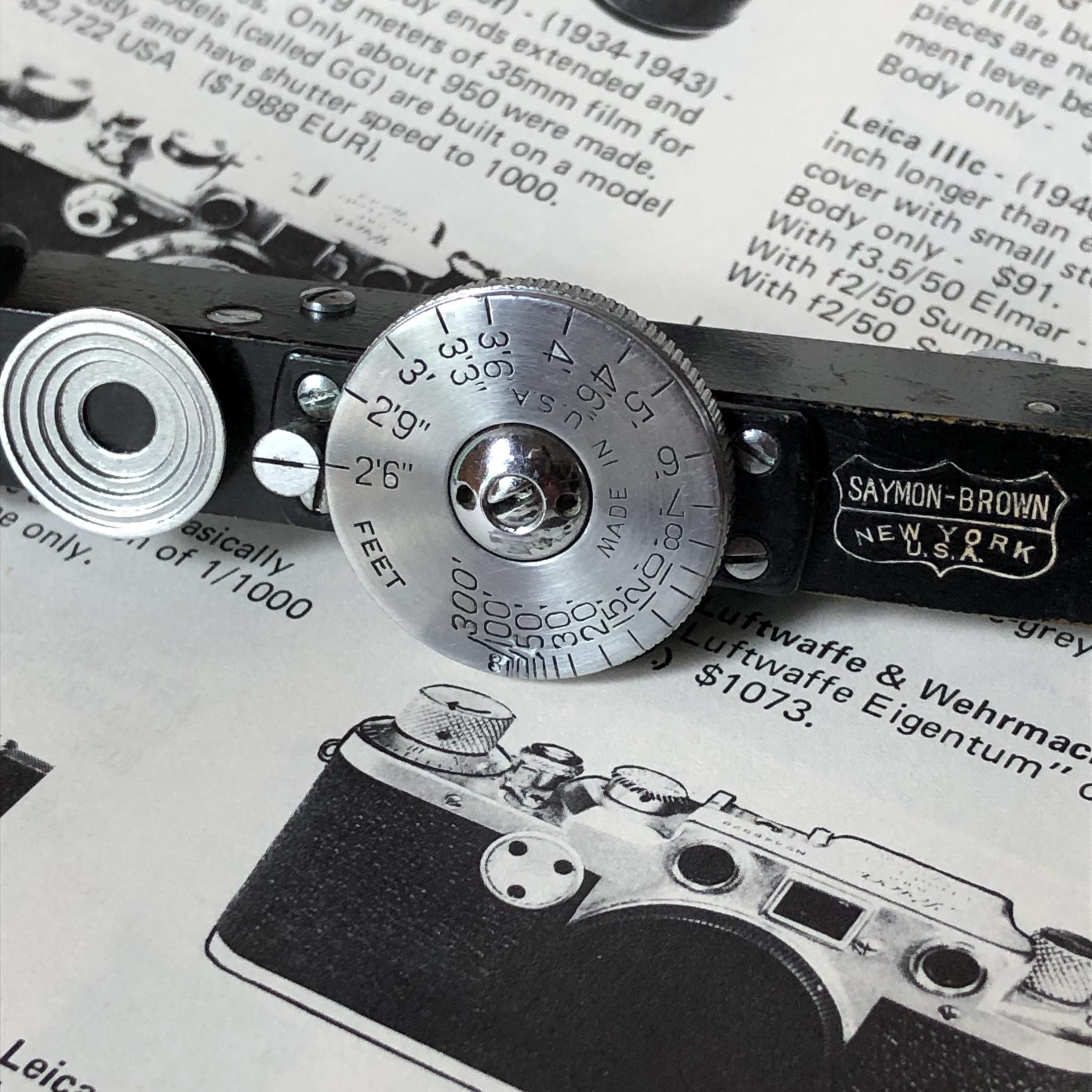 Vintage Saymon Brown Optical Rangefinder