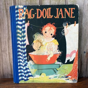 Rag Doll Jane by Carolyn Treffinger and Fern Bisel Peat 1930 HB
