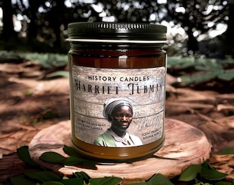 BLACK HISTORY Gift Candle Harriet Tubman Gift for Black History Lover Candle Mother's Day Gift Candle for Mothers Day