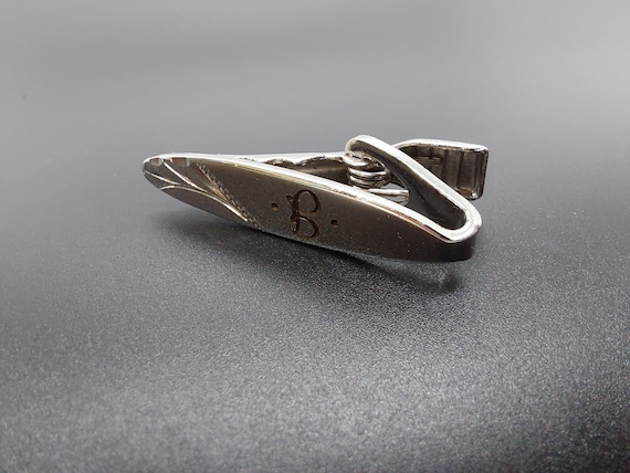 Initial D Men's Tie Bar Tie Clip Vintage Beautiful De