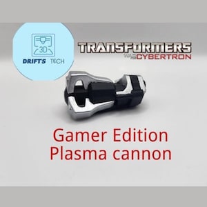 Plasma cannon for transformers War for Cybertron Studio Series Gamer Edition figures upgrade Kit