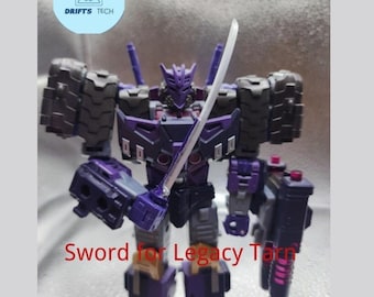 Uppgraderingskit Svärd för Transformers Generations Legacy Tarn