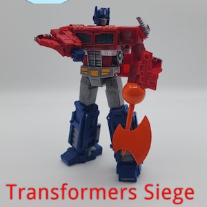G1 Energon Axe for Transformers Siege Optimus Prime Upgrade Kit
