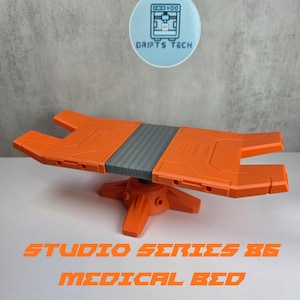 Kit de atualização para cama médica para figuras de ação 3D Optimus Prime da linha Studio Series 86 (faça você mesmo)