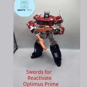 Sword Set for Transformers Studio Series Reactivate Optimus Prime Upgrade Kit