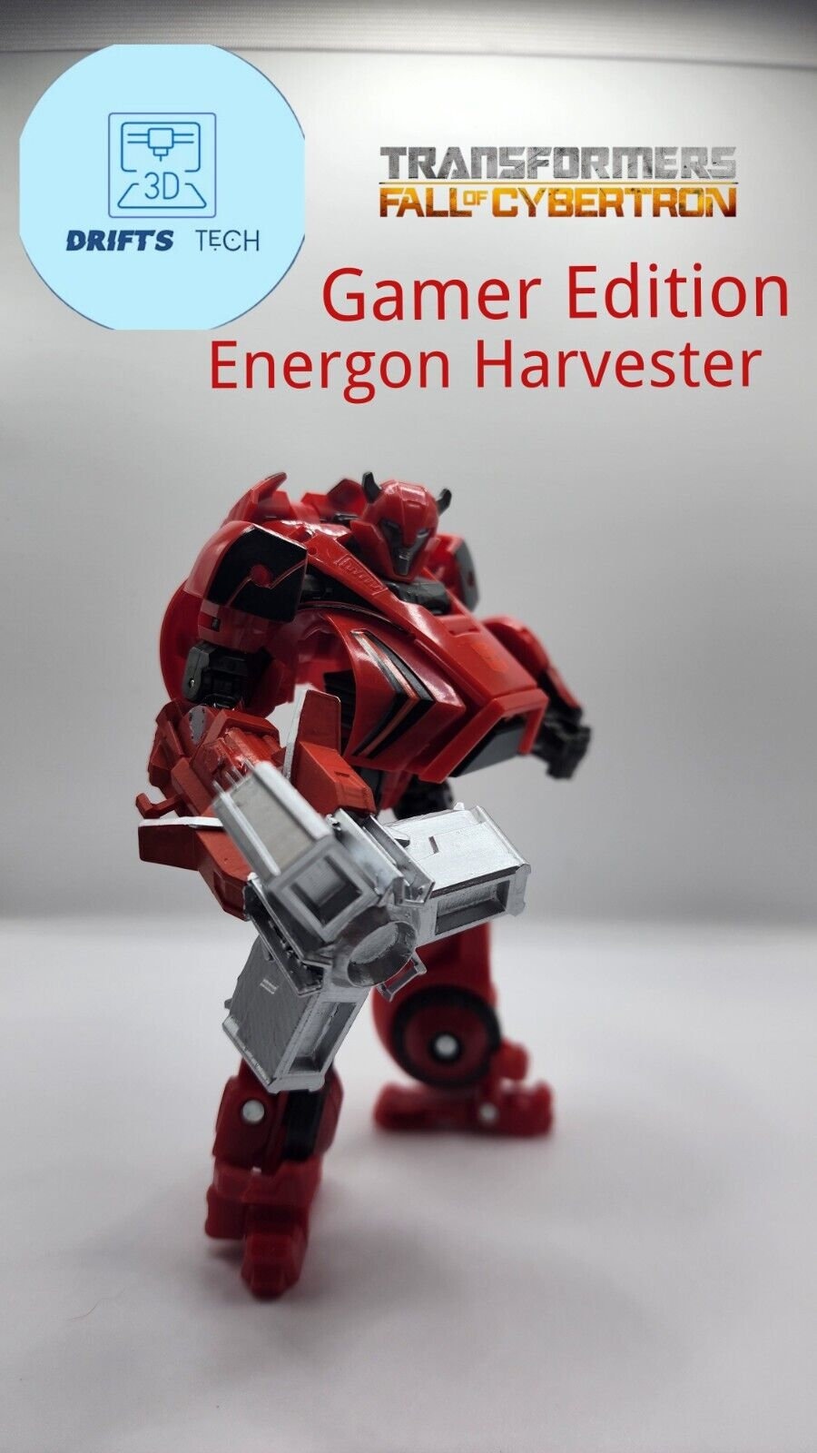 Transformers Studio Series Gamer Edition Energon Harvester Upgrade