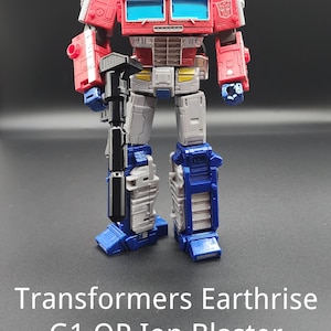 G1 Ion Blaster for Transformers Earthrise Optimus Prime Upgrade Kit