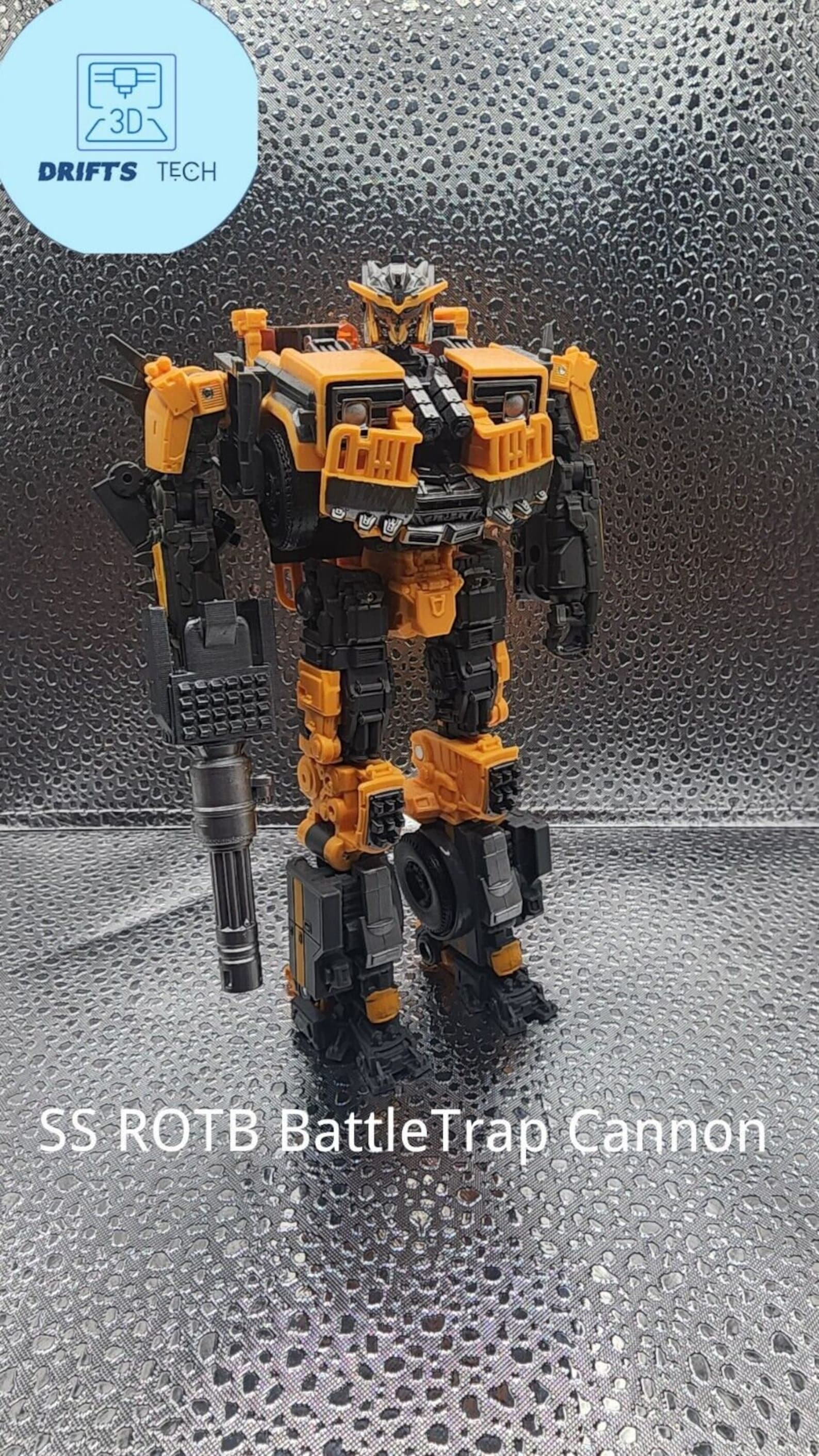 Transformers Studio Series Rise of the Beasts Battletrap Cannon Upgrade