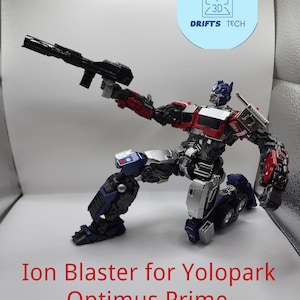 Ion Blaster for Yolopark Transformers Rise of the Beasts Optimus Prime upgrade kit