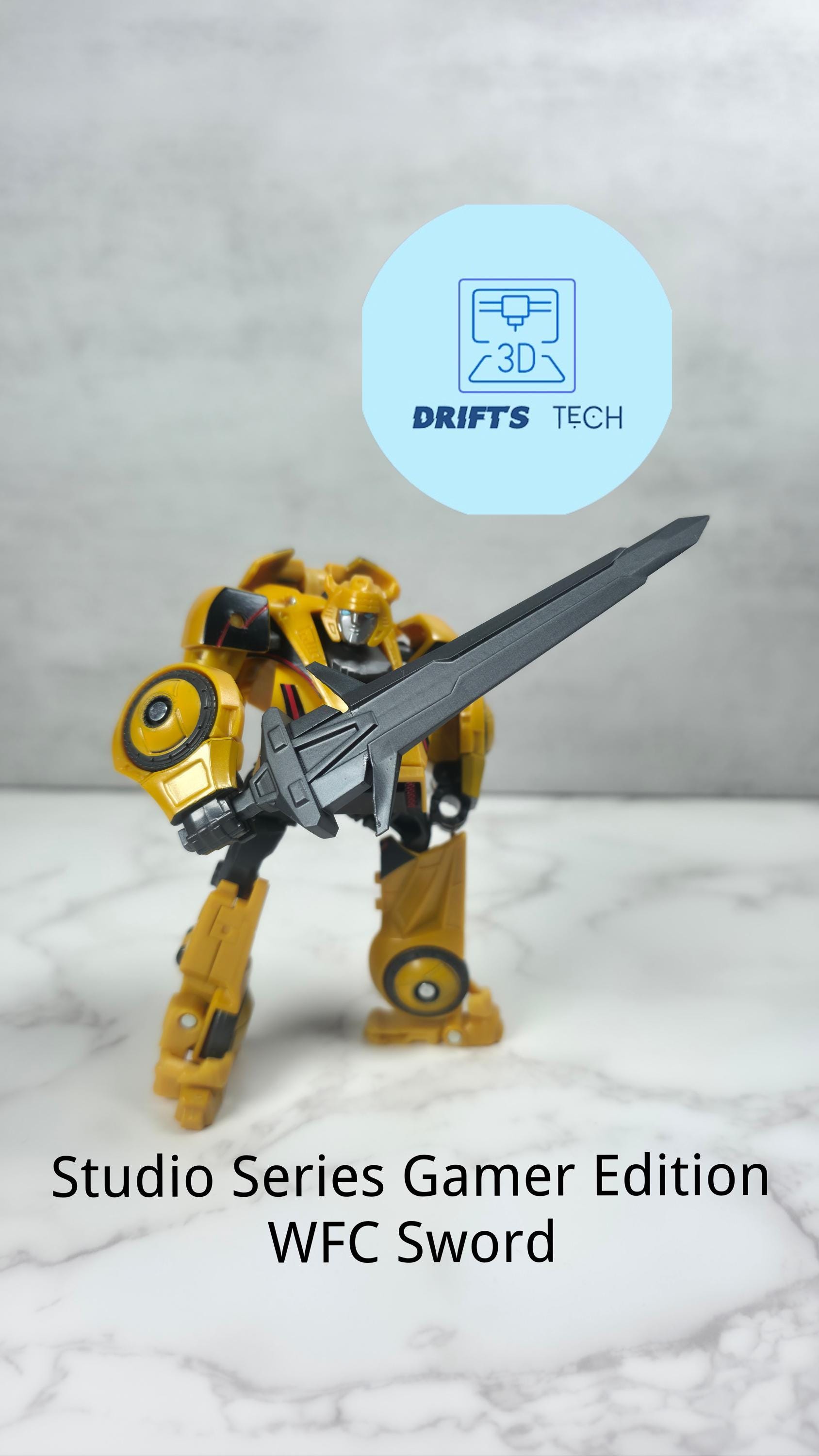 Sword Upgrade Kit for Transformers Studio Series Gamer Edition Figures